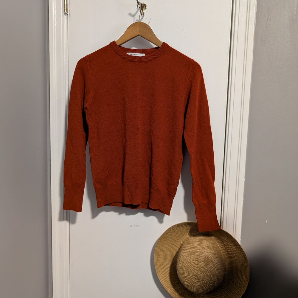 Men's Rust Sweater - Picture 1 of 3